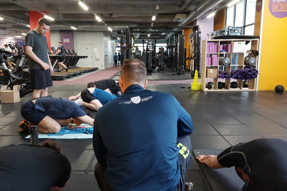 Séance sportive avec Maximum Evolution